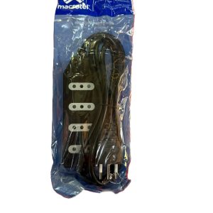 Alargador Multiple con Switch Macrotel 1.5 Metros aprox 4 posiciones