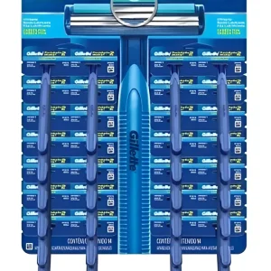 Gillete Prestobarba Máquina de Afeitar 2 hojas