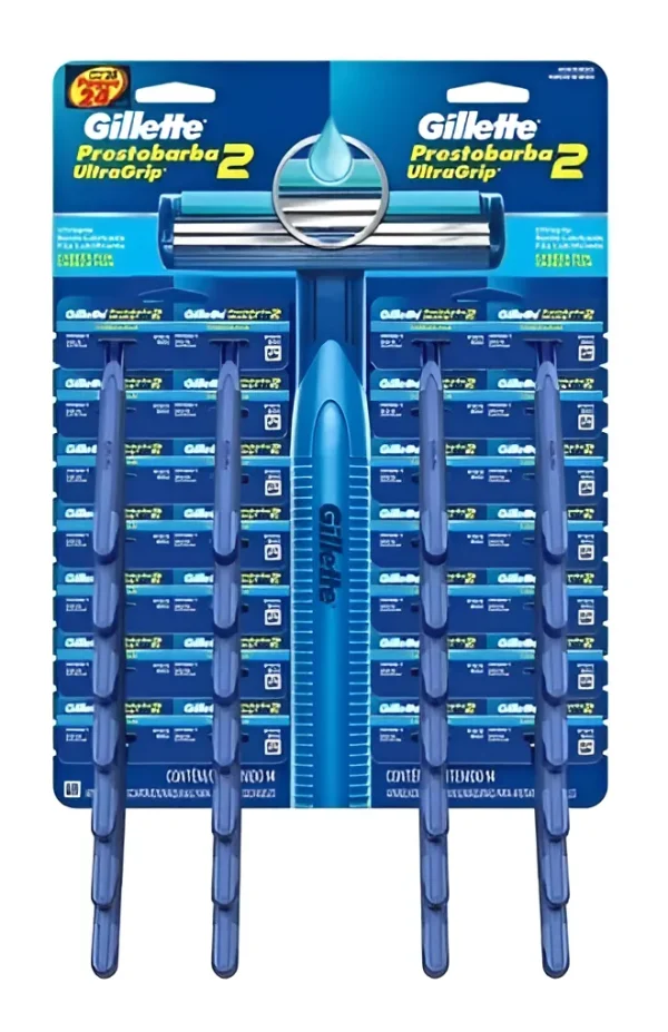 Gillete Prestobarba Máquina de Afeitar 2 hojas