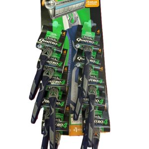 Maquina de Afeitar Schick QUATTRO 4 Titanium Piel Normal