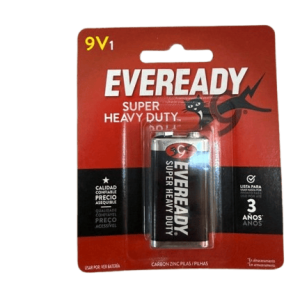 Pila Baterry 9V 1 EVEREADY SUPER HEAVY DUTY