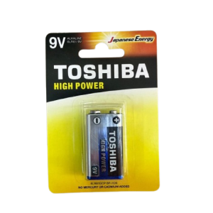 Pila Baterry 9V Alkaline Toshiba High Power