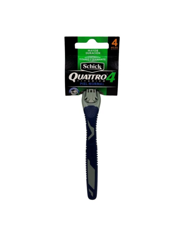 Maquina de afeitar Schick Quattro Titanium 4 hojas - Imagen 2