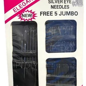 Pack de 55 agujas diferentes modelos para coser a mano