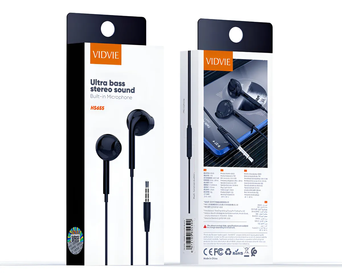 Audífonos Auriculares VIDVIE HS655 con micrófono