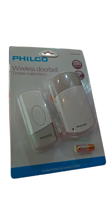 timbre inalámbrico philco 220v para casa