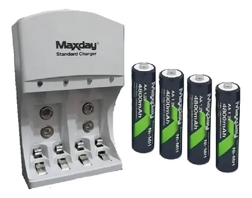 cargador de pilas universal aa aaa 9v