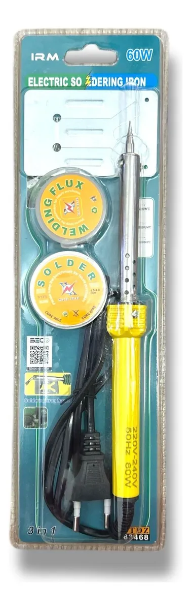 soldador cautin electrico 60w punta reemplazable