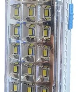 Lámpara de Emergencia Recargable 30 LED Portátil 220V