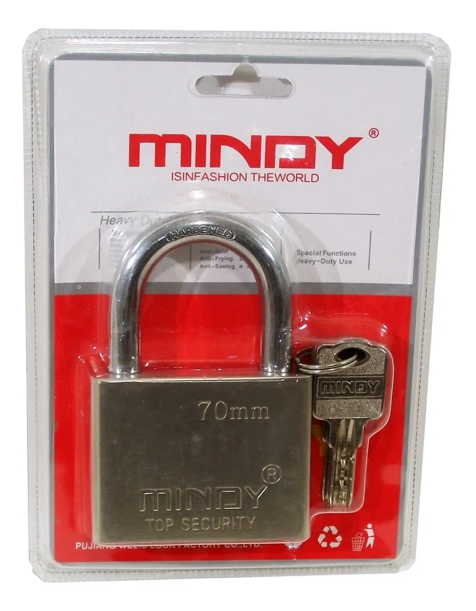 Candado 70mm Apolo Outdoor