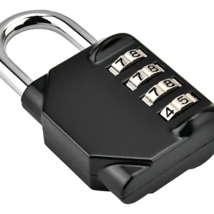 Candado con Clave de 4 Dígitos para Maletas, Casilleros y Bicicletas