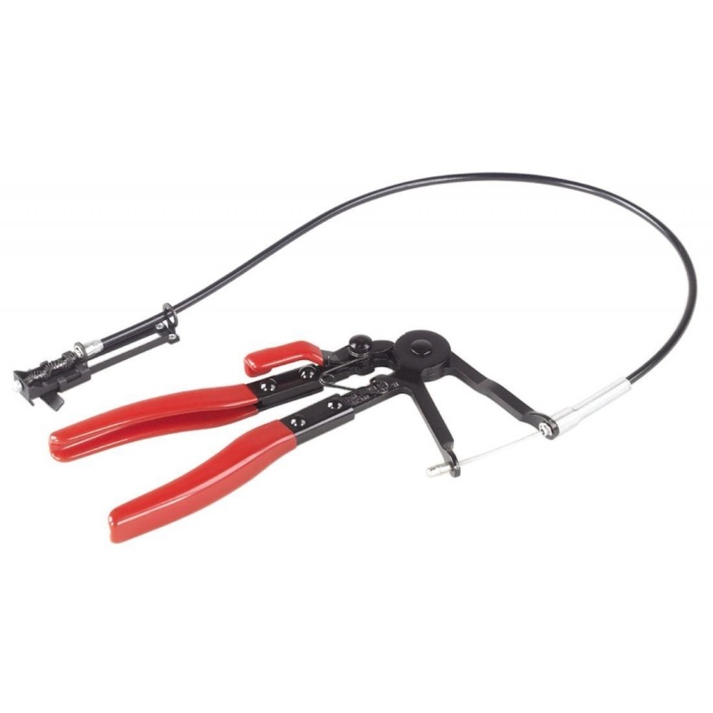 Alicates para abrazaderas Hoteche 60 cm acero al carbono con cable flexible