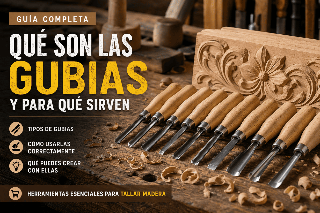 En este momento estás viendo Que son las gubias y para que sirven