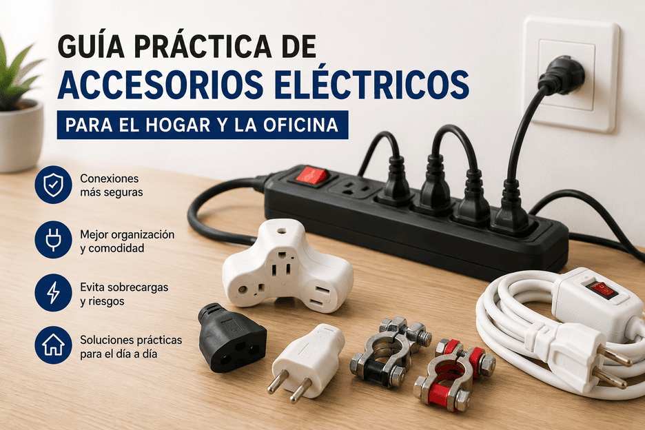 En este momento estás viendo Guía práctica de accesorios eléctricos para el hogar y la oficina