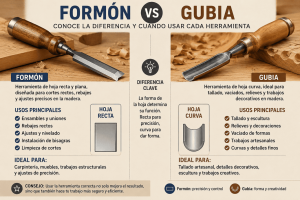 Lee más sobre el artículo Diferencia entre gubias y formones